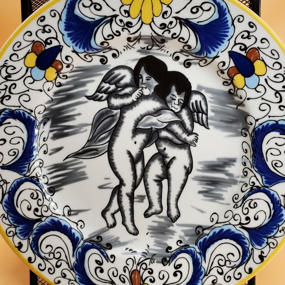 Vintage Mid-Century Decorative Plate PORVASAL 090/1 Made in Spain. (46)** - Picture 2 of 14